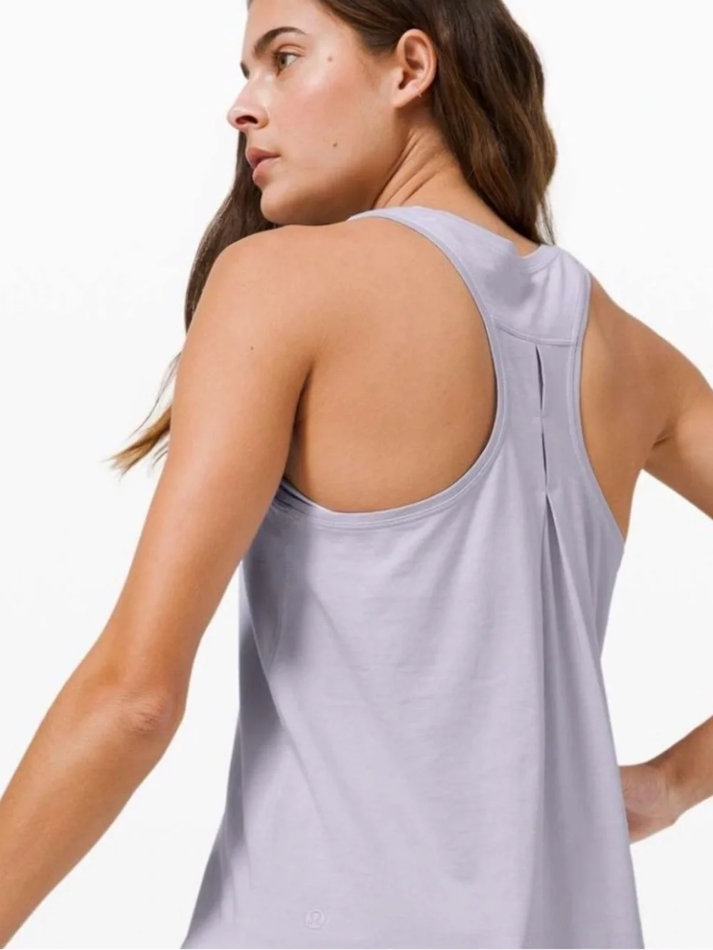 Lululemon Love Tank Pleated Army Green. Size 6. Excellent condition